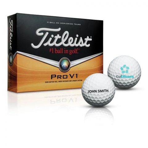 Personalized ProV1 Golf Balls - Dozen