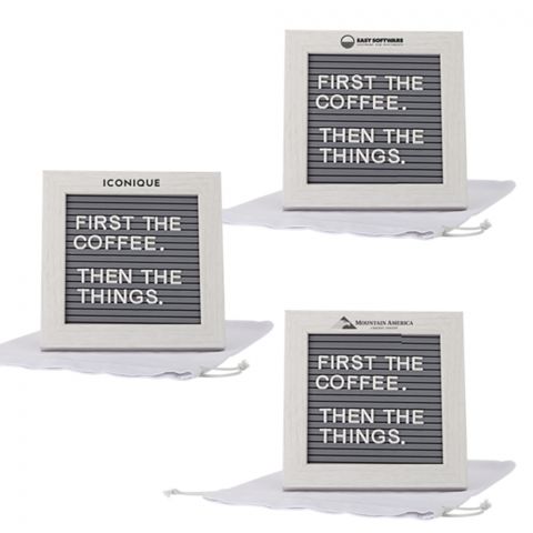 Cipher Wood Frame Word Board